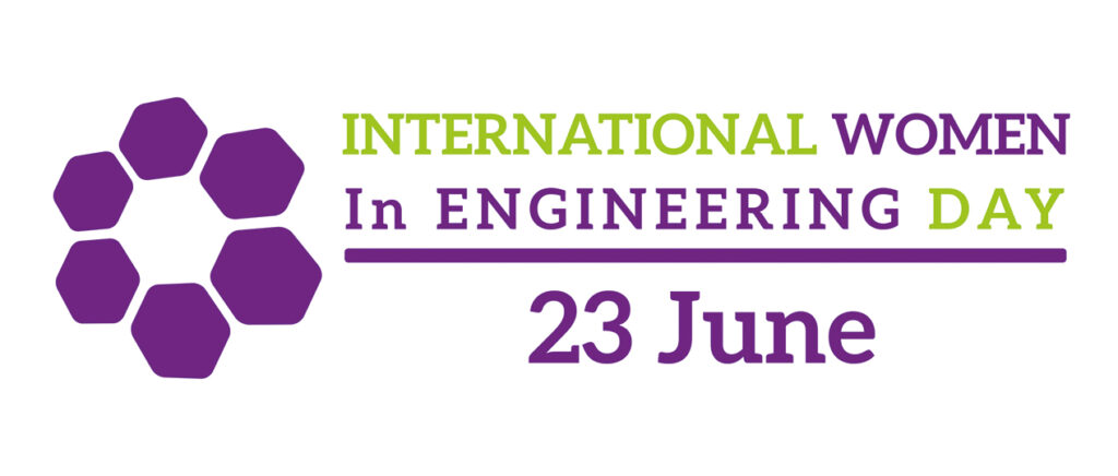 International women in Engineering Day - Logo
